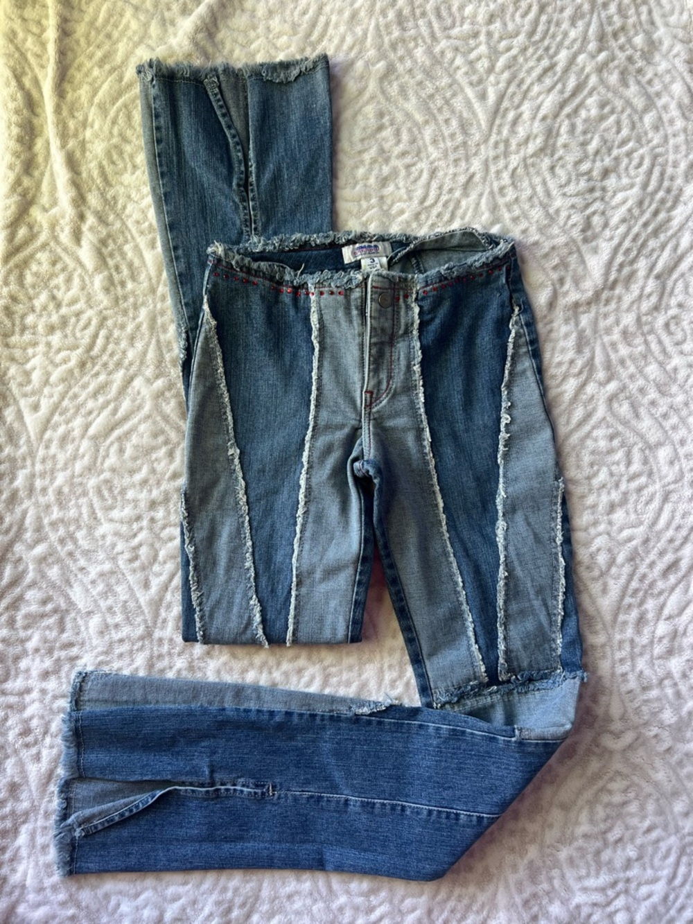 RARE & Vintage JNCO Women’s Flared Denim Jeans Size 3 | Retro 70’s meets modern